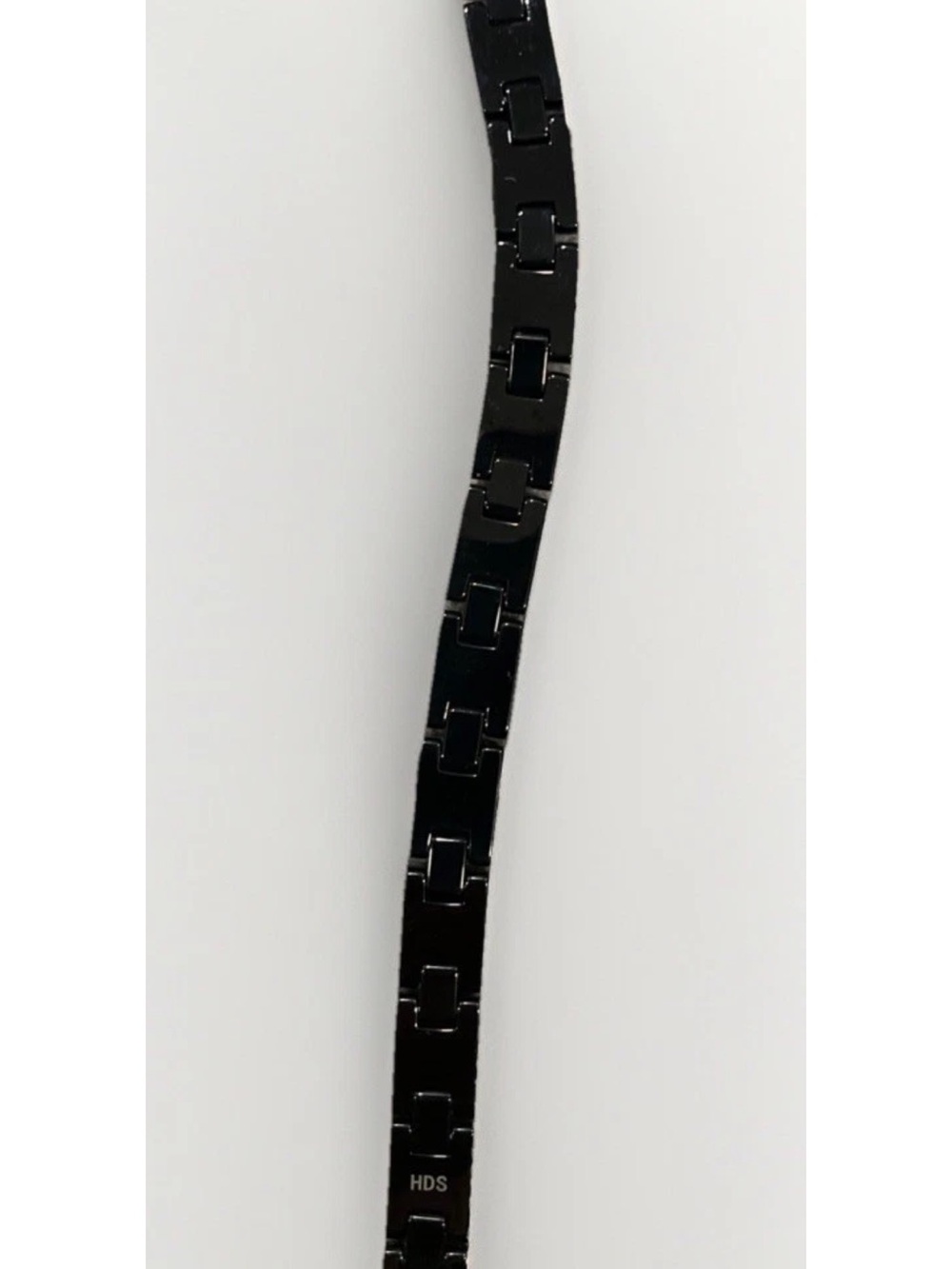 Men's Black Link Bracelet -
